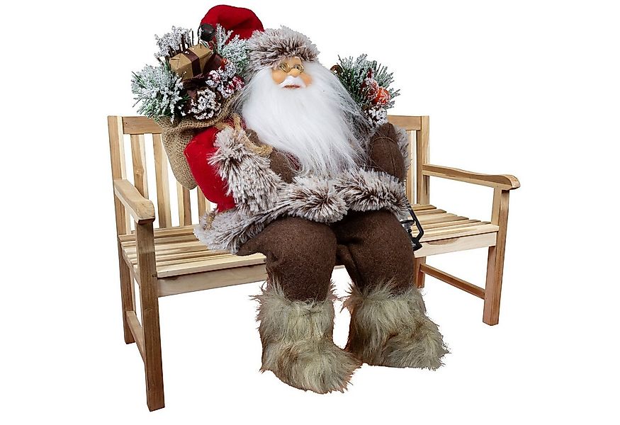 Christmas Paradise Weihnachtsmann sitzend 30cm - 5 Designs (Deko Figur, 1 S günstig online kaufen