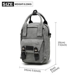 KONO Minirucksack Damen/Herrn Leichter Schulterrucksack (19x14x8 günstig online kaufen