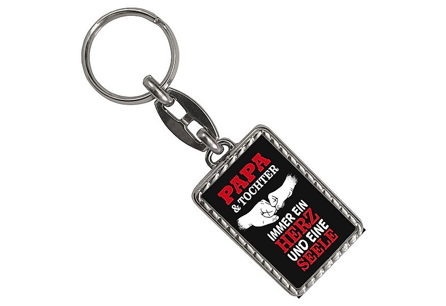 speecheese Schlüsselanhänger Papa & Tochter ein Herz und eine Seele Schlüss günstig online kaufen