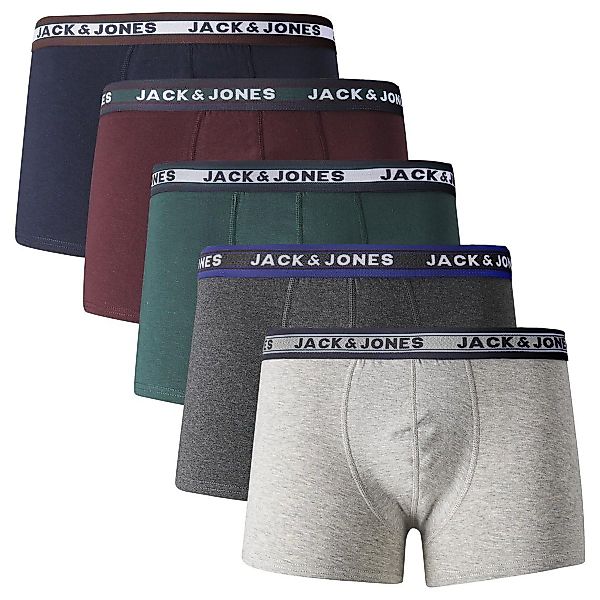 Jack&Jones 5er-Pack Pants aus Baumwolle mit Stretch Farbe dunkelgrau Größe: günstig online kaufen