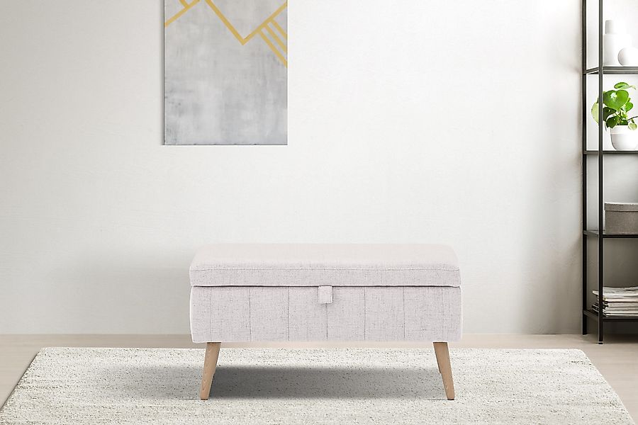 INOSIGN Truhenbank "AMIRA Sitzbank mit Stauraum, Maße B/T/H: 81/36/43 cm", günstig online kaufen