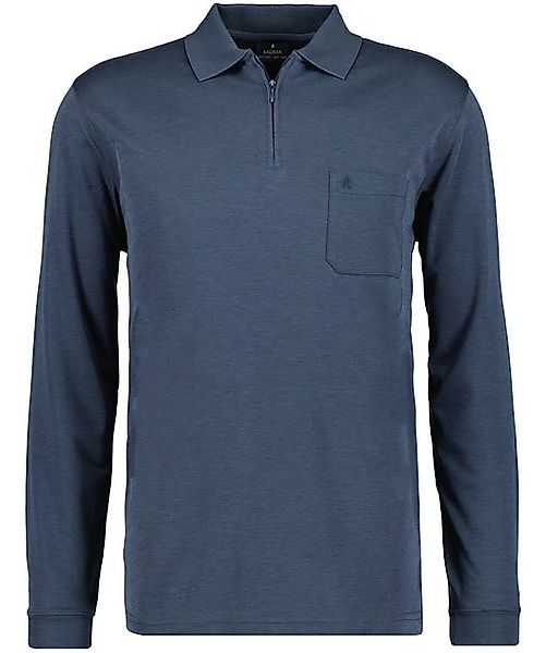 RAGMAN Langarm-Poloshirt Polo zip soft knit LS günstig online kaufen