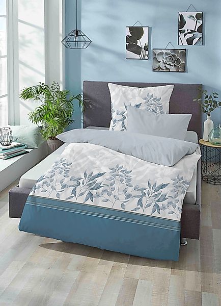 Biberna Wendebettwäsche Azra, Satin, 3 teilig, günstig online kaufen