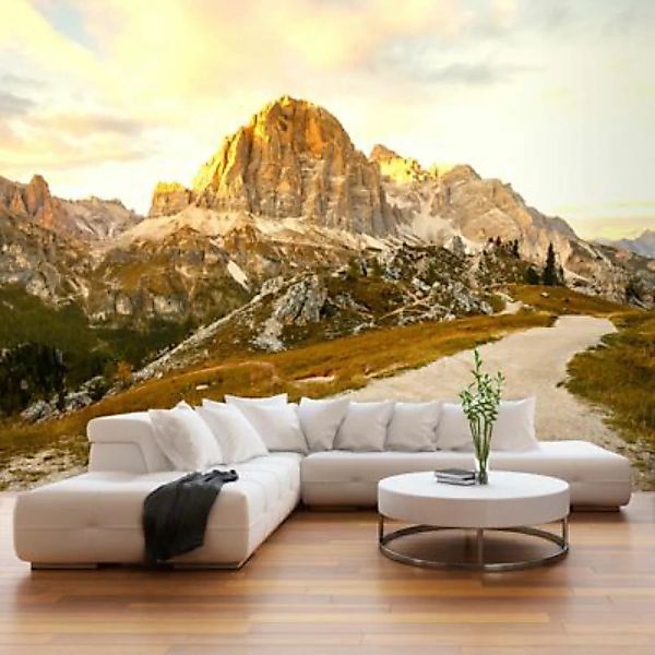 artgeist Fototapete Beautiful Dolomites mehrfarbig Gr. 350 x 245 günstig online kaufen