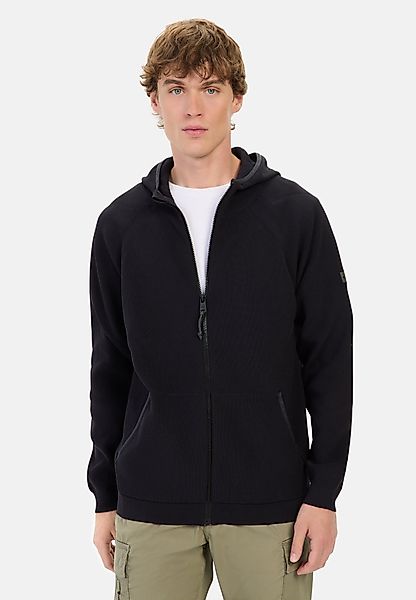 camel active Strickjacke mit Reißverschluss Kapuze günstig online kaufen