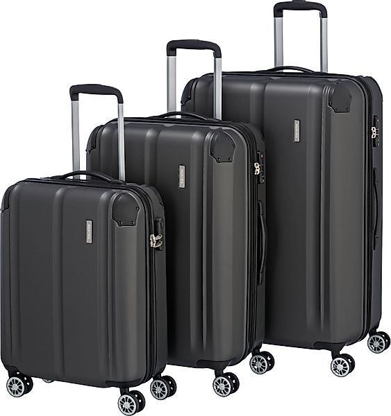 travelite Trolleyset CITY, marine, 4 Rollen, günstig online kaufen