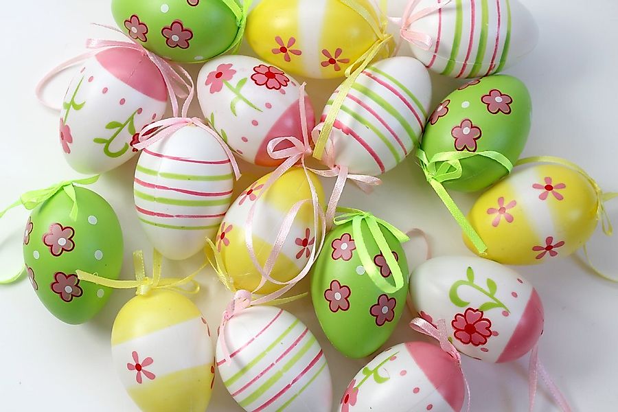 LB H&F Lilienburg Hängedekoration 16er SET Osterdeko Ostereier Osterschmuck günstig online kaufen