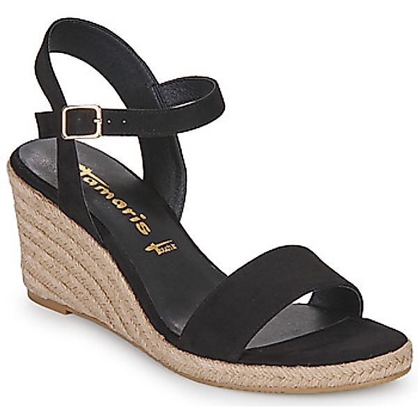 Tamaris Keilsandale Damen schwarz günstig online kaufen