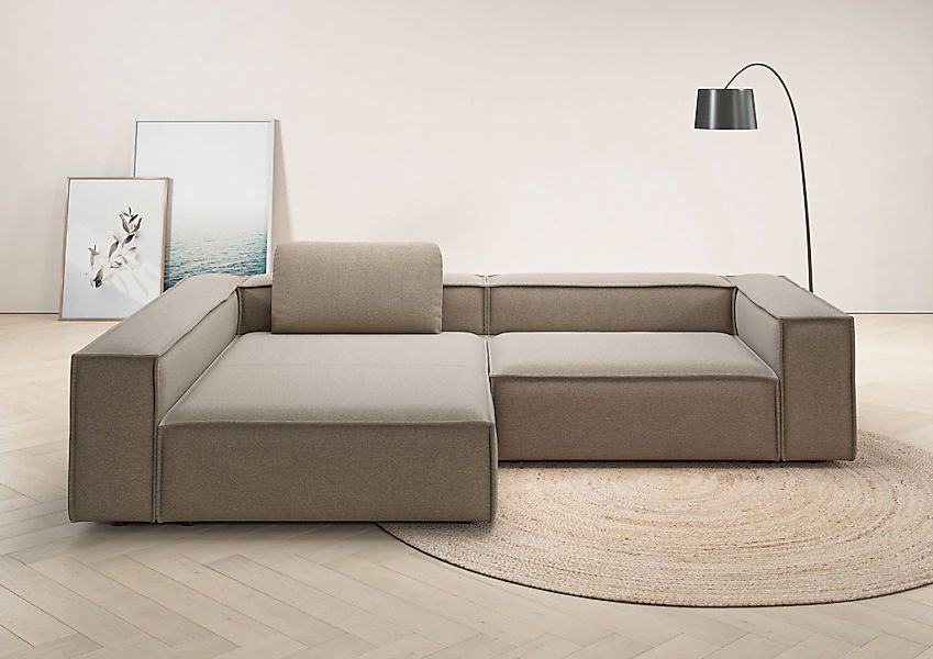 Home affaire Ecksofa "Watertown, moderne XXL L-Form, 306 cm breit" Komforta günstig online kaufen
