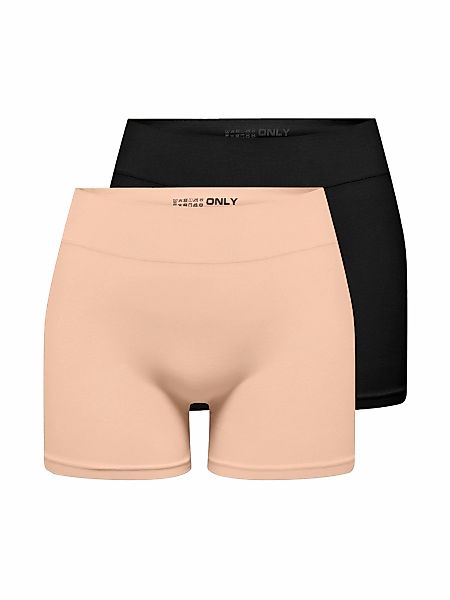 ONLY "ONLVICKY S-LESS MINI SHORTS 2-PACK" günstig online kaufen