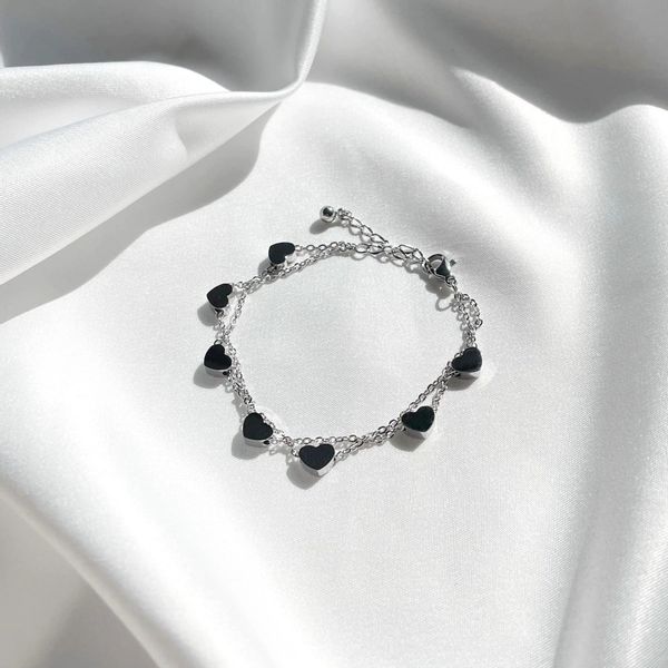 GOLDKLEIN Armband Edelstahl Schmuck Herz Armkette, günstig online kaufen