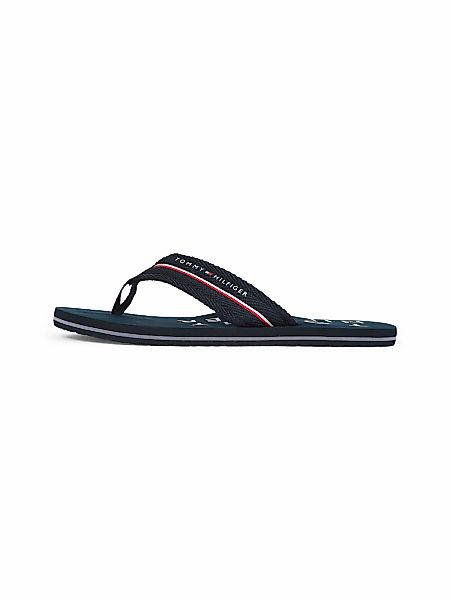 Tommy Hilfiger Zehentrenner "TOMMY HILFIGER WEB BEACH SANDAL", Sommerschuh, günstig online kaufen