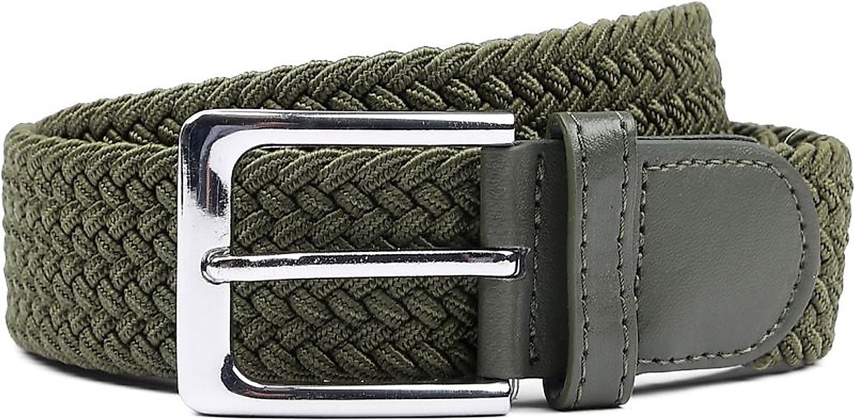 Geflochtene Gürtel Grün - Größe 95 günstig online kaufen