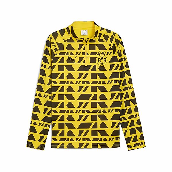 PUMA T-Shirt "Borussia Dortmund Aufwärmoberteil mit viertellangem" günstig online kaufen