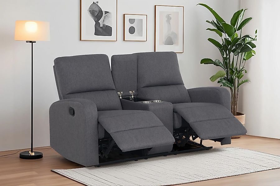 Home affaire 2-Sitzer "TOURNAY, 2er-Kinosofa, Liegesofa, TV-Sessel, Multime günstig online kaufen