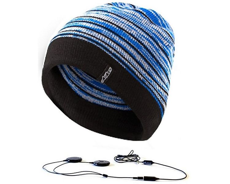 Aerial7 Beanie Winter Mütze mit Kopfhörer Sport Beanie Blau Headset 3,5mm K günstig online kaufen
