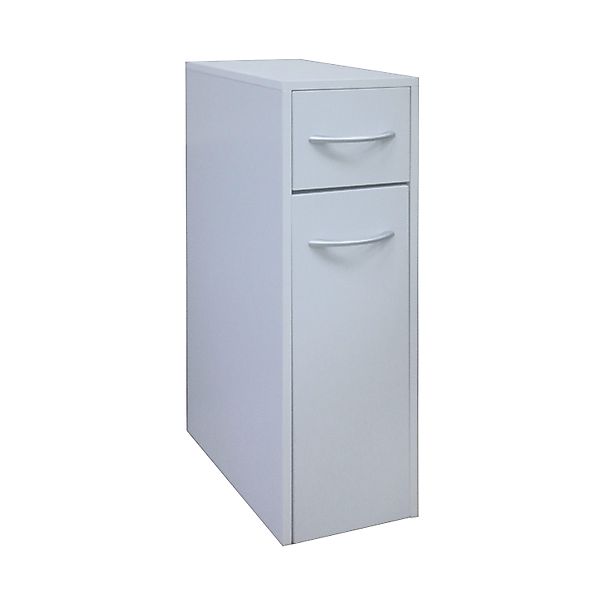 HTI-Living Midischrank Mehrzweckschrank schmal Thekla Weiß günstig online kaufen