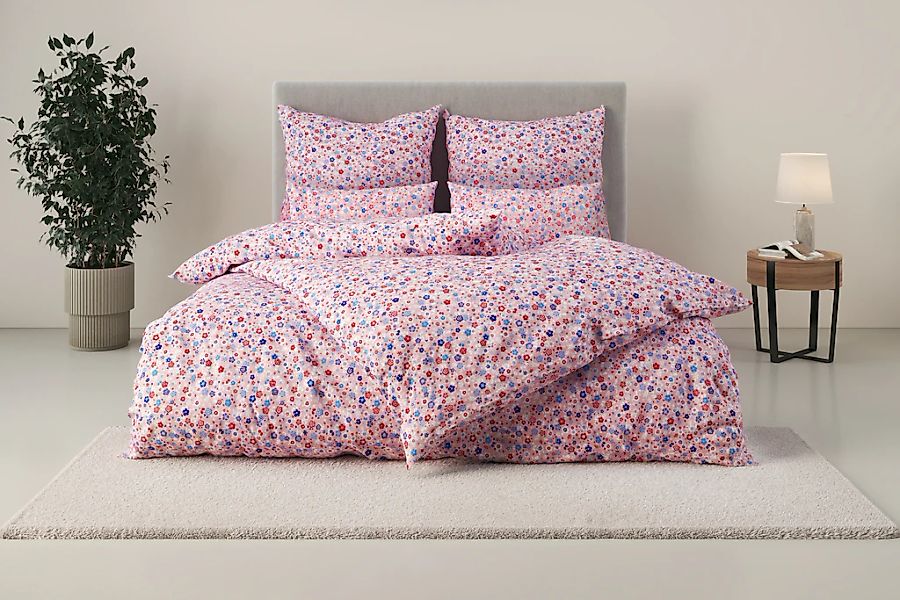 andas Bettwäsche »Mariby«, mit feinem Blümchen Design, skandinavisch, roman günstig online kaufen