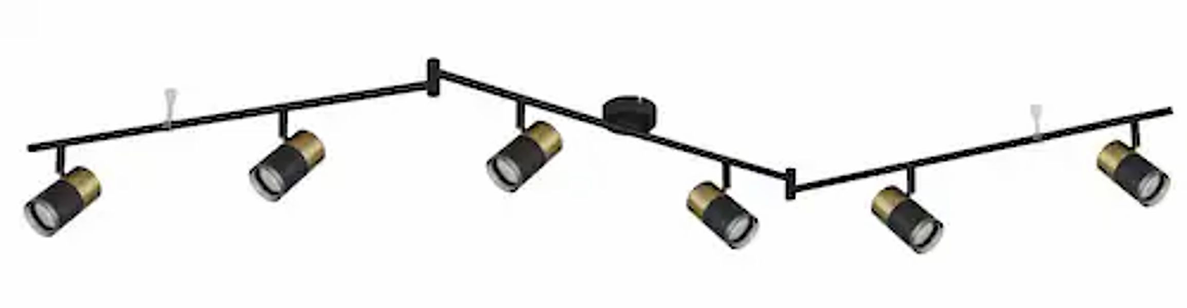 GLOBO LIGHTING Deckenspot »BRISBON«, Leuchtmittel GU10   ohne Leuchtmittel, günstig online kaufen