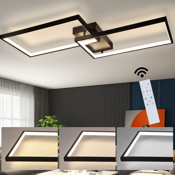 Nettlife LED Deckenleuchte Deckenlampe 80CM Dimmbar günstig online kaufen