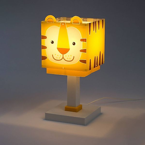 Kinder-Tischlampe Little Tiger, G4, Breite 14 cm günstig online kaufen