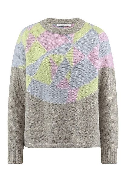 Hessnatur Strickpullover aus reiner Bio-Baumwolle mit Alpaka (1-tlg) günstig online kaufen