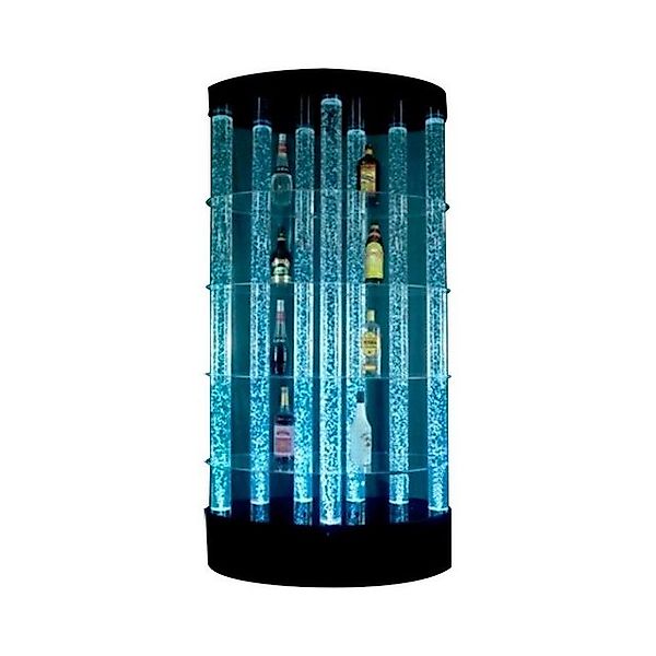 Xlmoebel Barschrank Beleuchtetes LED-Wasserwandregal - Design-Säulenbar mit günstig online kaufen