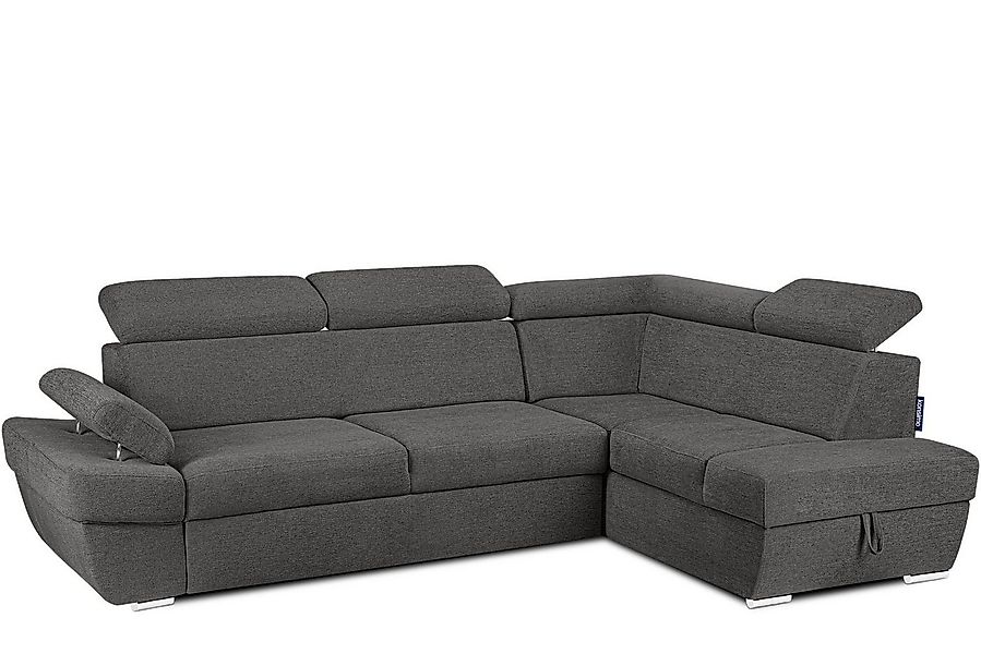 KONSIMO® Ecksofa RATLO Ecksofa, mit Bettfunktion und Bettkasten,verstellbar günstig online kaufen