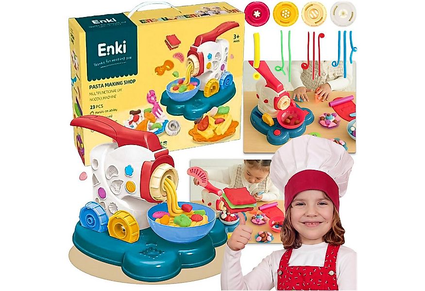 LA CUTE Knete Multifunktionales Kinder-Kochset „Pasta-Produktion“ mit Zubeh günstig online kaufen