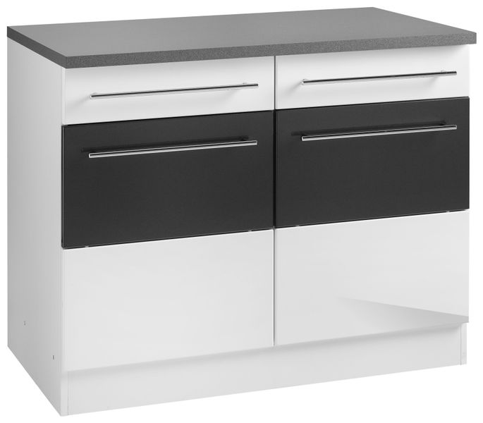 KOCHSTATION Unterschrank "KS-Trient" 100 cm breit günstig online kaufen