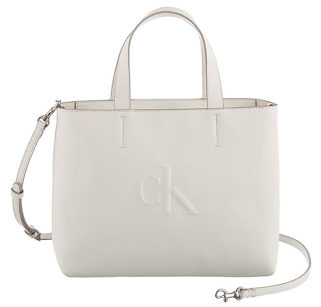 Calvin Klein Jeans Henkeltasche SCULPTED MINI EW TOTE, Shopper, große Schul günstig online kaufen