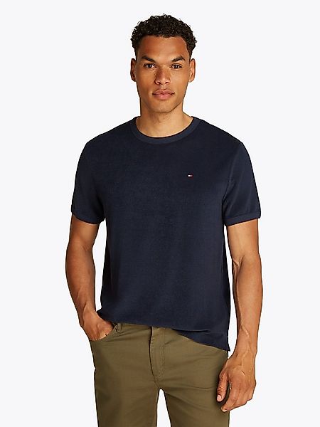 Tommy Hilfiger T-Shirt TERRY TOWELLING TEE aus Frottee Samt günstig online kaufen