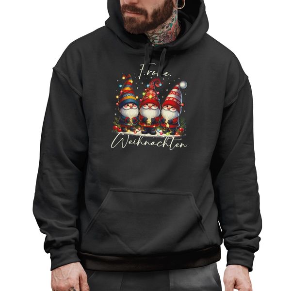 MoonWorks Hoodie Hoodie Herren Frohe Weihnachten günstig online kaufen