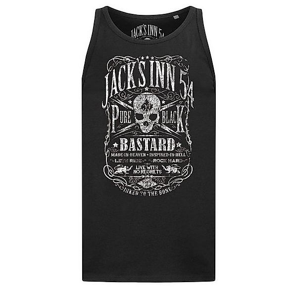 JACK'S INN 54 Tanktop Tanktop Herren schwarz günstig online kaufen