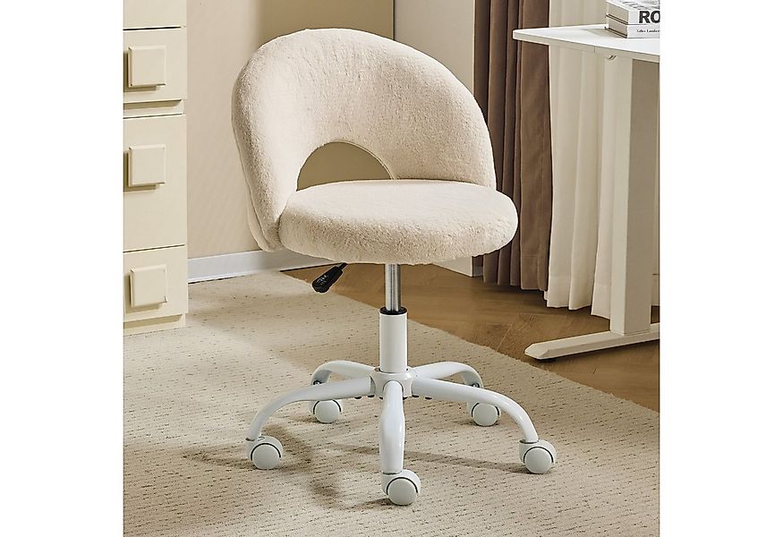 VINGLI Drehstuhl Schminktisch Stuhl, Schreibtischstuhl, Bürostuhl ohne Arml günstig online kaufen