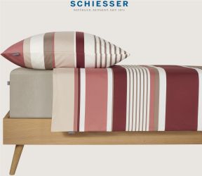 Schiesser Bettwäsche "Rexo aus weicher Baumwolle mit Streifen" Made in Gree günstig online kaufen