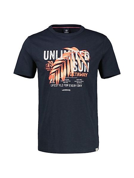 LERROS T-Shirt LERROS T-Shirt mit Brustprint in Großen Größen günstig online kaufen