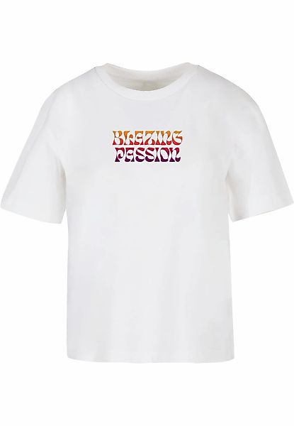 Miss Tee T-Shirt "Miss Tee Damen Blazing Passion Tee" 1 Stk. günstig online kaufen