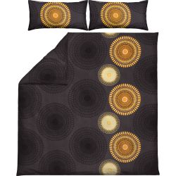 REDBEST Bettwäsche Bettwäsche, Biber, Kreise günstig online kaufen