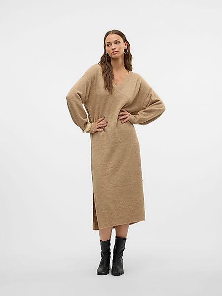 Vero Moda Strickkleid VMJUPITER LS V-NECK günstig online kaufen