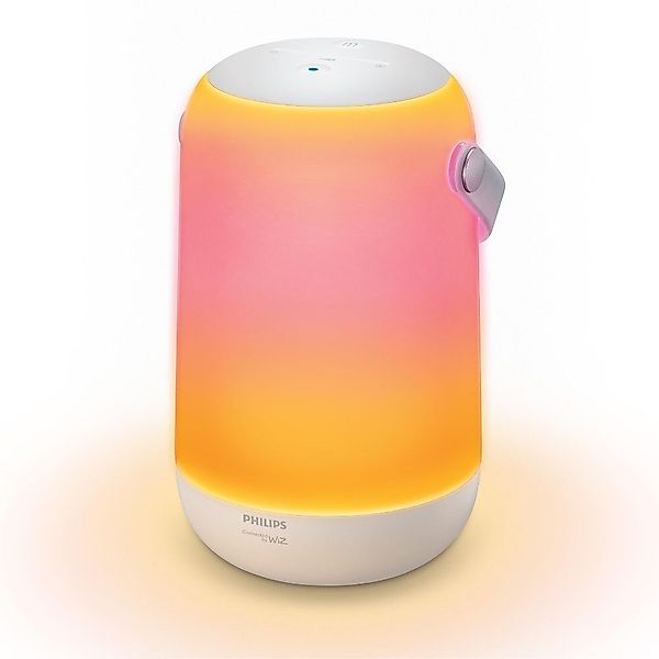 LED Akku Tischleuchte RGBW in Weiß 13,5W 400lm günstig online kaufen