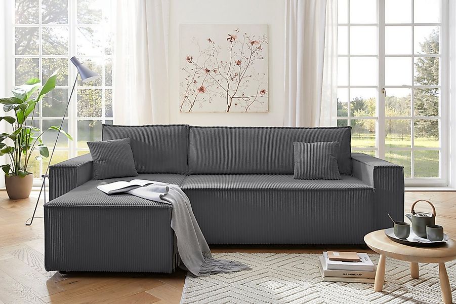 OTTO home Ecksofa CASSI L-Form, 241cm - OTTO. Verlässliche Qualität., Schla günstig online kaufen
