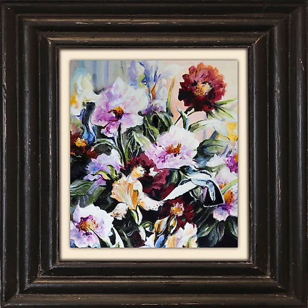 queence Leinwandbild »Blumen«, Kunst-Blumen-Blumenbilder-Stillleben-Garten- günstig online kaufen