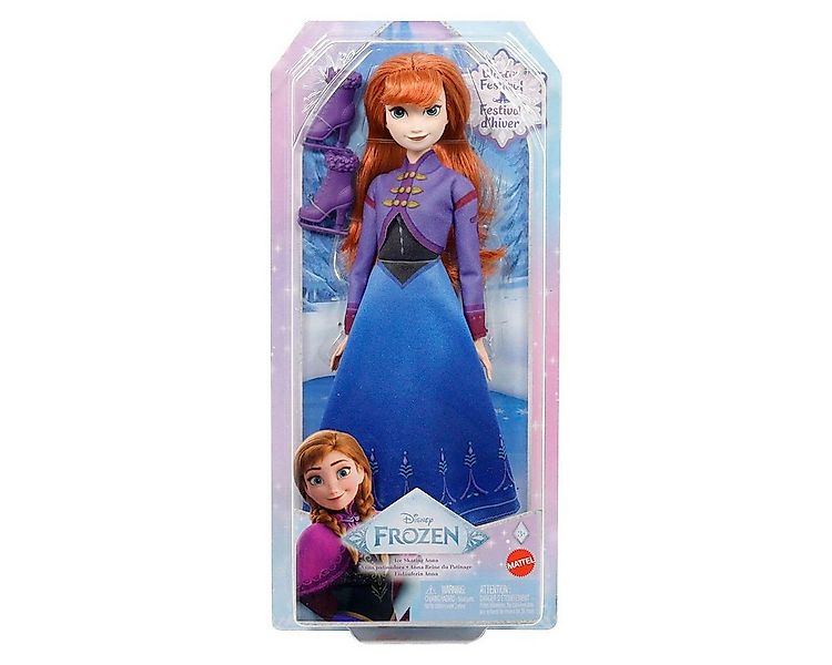 Mattel® Anziehpuppe Mattel JBG54 - Disney - Frozen - Eisläuferin Anna, Pupp günstig online kaufen
