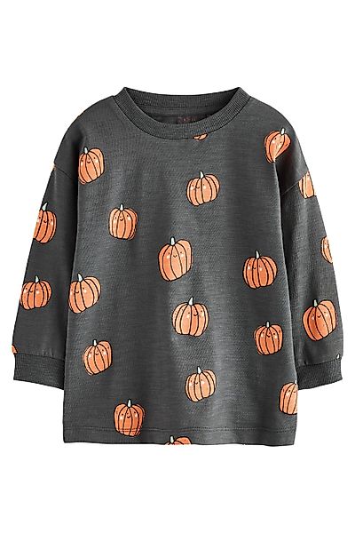 Next Langarmshirt Langarmshirt mit Halloween-Grafik (1-tlg) günstig online kaufen