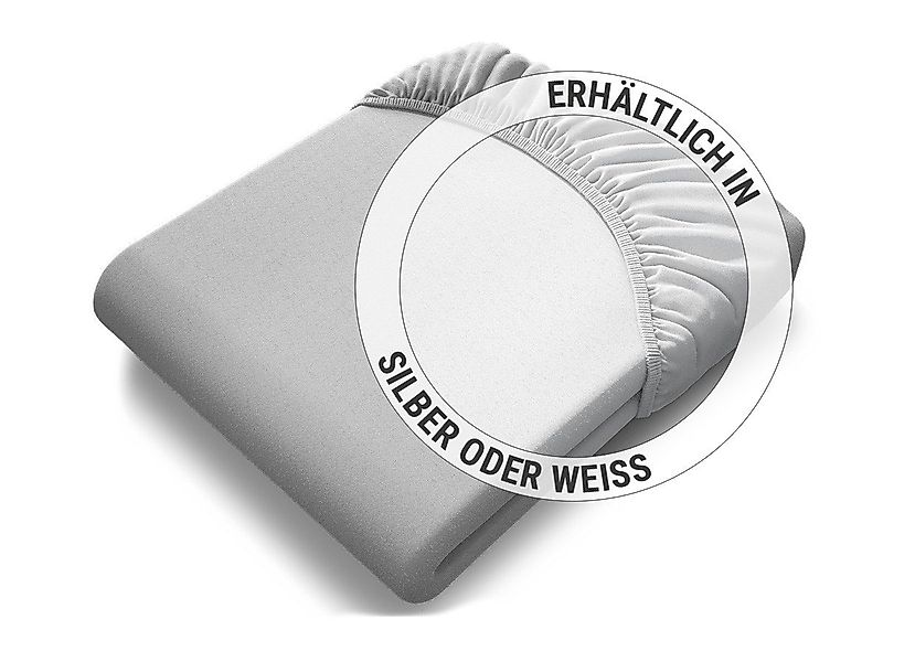 bett1.de Spannbettlaken BODYGUARD Jersey-Bettlaken, Gummizug: rundum, robus günstig online kaufen