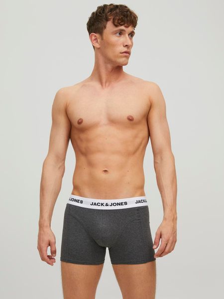 Jack & Jones 5-er Set Trunks Schwarz, Blau, Grün & Grau günstig online kaufen