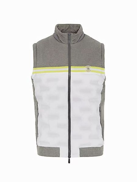 Original Penguin Golfweste Penguin Golf Weste Full Zip Mixed Media Grau / W günstig online kaufen