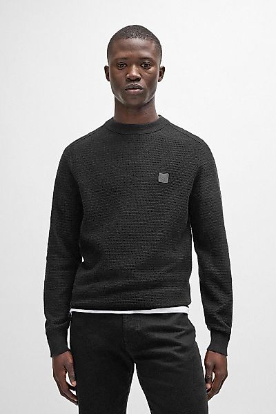 BOSS Pull Anion Schwarz - Größe M günstig online kaufen