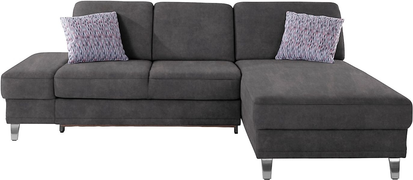 sit&more Ecksofa »Clio L-Form«, wahlweise mit Bettfunktion oder Vorziehsitz günstig online kaufen